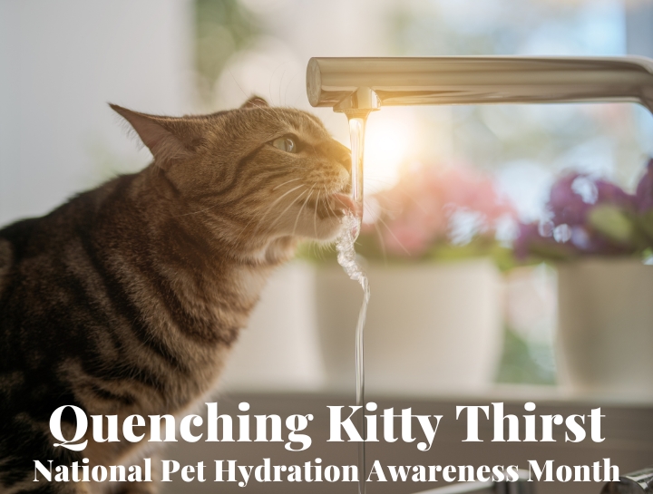Quenching Kitty Thirst: National Pet Hydration Awareness Month